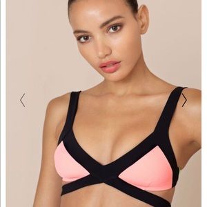 Agent Provocateur Mazzy Bikini Top NWT in gift box